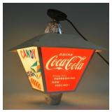 Coca-Cola Hanging Plastic Concession Stand Light