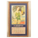 1927 Orange Julep Unused Calendar