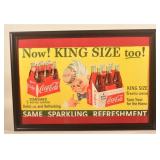 1955 Sprite Boy Coca-Cola Paper Poster