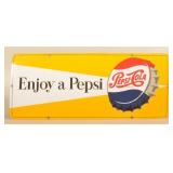 Pepsi-Cola Porcelain Horizontal Sign