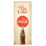 Vertical Things Go Better With Coke SST Sign