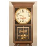 Vintage Coca-Cola Gilbert-Style Advertising Clock