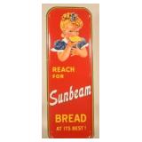 "Reach For Sunbeam" Bread Self-Framed SST Sign