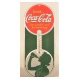 1939 Coca-Cola Tin Thermometer