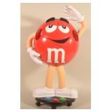 Red M&M Candy Character Mobile Store Display