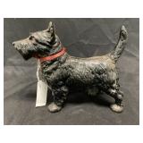 Large Cast Iron Scottish Terrier Doorstop