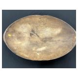 Excellent Early Carved Handle Wood Trencher