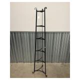 Vintage Iron Corner Plant Stand/Display