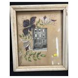 Framed Photo of House Where Lincoln Died