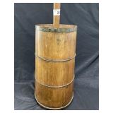 Antique Wood Butter Churn