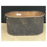 Small Metal Wash Tub Marked Kreamer
