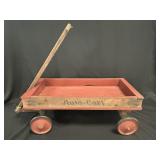 Antique Auto-Cart Child's Wood Wagon