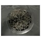 Antique Round Cast Iron Floor Grate