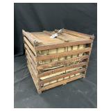 Excellent Humpty Dumpty Antique Wood Egg Carrier