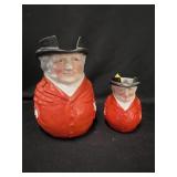 Pair of Royal Bayreuth English Mugs