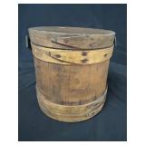 Antique Wood Firkin