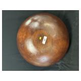Enormous Antique Wood Bowl