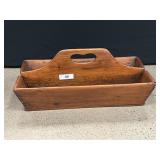 Dovetailed Wood Tote