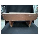 Primitive Painted Foot Stool
