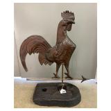 Excellent 2-Part Copper Rooster Weathervane