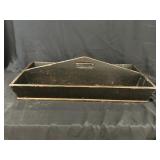 Antique Wood-Handled Tool Carrier
