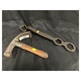Cooper's Adze and Iron Wrench