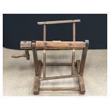 Antique Wood Yarn Winder