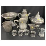 Collection Antique Pewter