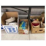 Travel and Ceramic Mugs, Wire Chicken, Shakers