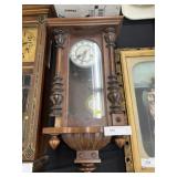 Walnut Cased Wall Clock