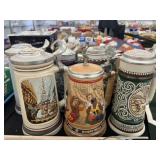 (7) Avon Beer Steins