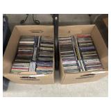 (2) Boxes of CD's