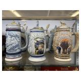 (6) Avon Beer Steins