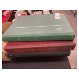 Incomplete Postage Stamp Albums