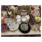 Pitcher and Bowl, Glass Canisters, Electric Knife