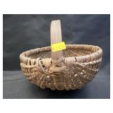 Vintage Split Oak Woven Basket