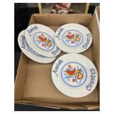 NOS Souvenir Plates