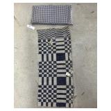 Coverlet Remnant with Crafted Pillow