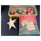 Vintage Tree Topper with Elf Lights