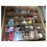 (25) Cased Beanie Babies