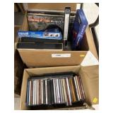 CD's, VHS Tapes, 33 RPM Records