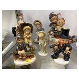 Hummel, Goebel and Porcelain Figurines