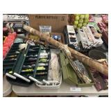 Tackle Boxes and Tackle, Sinkers, Playing Cards