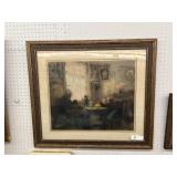 European Framed Print