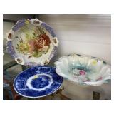 RS Prussia and German Bowls with Plate