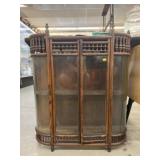 Bent Wood Wall Cabinet