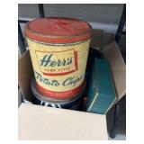 Storage Tins, Flatware, Plates and Serving Bowls