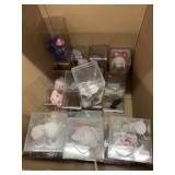 (25) Cased Beanie Babies