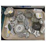 Vintage Cookie Cutters and Food Molds