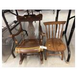 (2) Child's Rockers